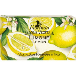 Mydło naturalne roślinne, o zapachu limonki, 100 gr - Florinda