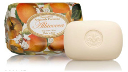 Naturalne mydło o zapachu moreli, 200 g, ręcznie pakowane - Saponificio Artigianale Fiorentino
