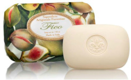 Naturalne mydło o zapachu figi, 200 g, ręcznie pakowane - Saponificio Artigianale Fiorentino
