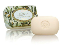 Naturalne mydło o zapachu oliwek, 200 g, ręcznie pakowane - Saponificio Artigianale Fiorentino