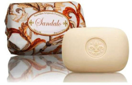 Naturalne mydło o zapachu drzewa sandałowego, 200 g, ręcznie pakowane - Saponificio Artigianale Fiorentino