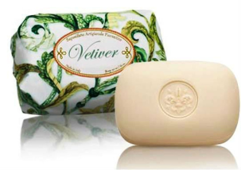 Naturalne mydło o zapachu wetiwerii, 200 g, ręcznie pakowane - Saponificio Artigianale Fiorentino
