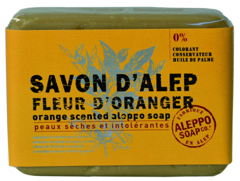 Mydło Aleppo z kwiatami pomarańczy 100 g. TADE