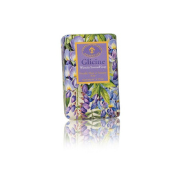 Naturalne mydło o zapachu glicynii, 150g, tłoczone, w pudełku z okienkiem - Saponificio Artigianale Fiorentino