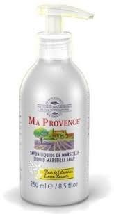 Naturalne mydło marsylskie, w płynie, o zapachu cytryny, 250 ml - Ma Provence