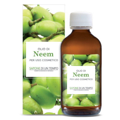 Olej neem - Olej z nasion Melia Azadirachta 100% czysty SAPONE DI UN TEMPO
