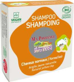 Org. szampon do włosów normalnych 85 g. w KARTONIE - Ma Provence