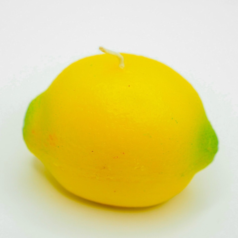Świeczka w kształcie owocu, cytryna, 1 szt.