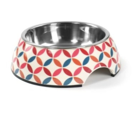 Miska z melaminu i stali nierdzewnej, origami rozm. l 22x7,5 - Record