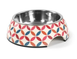 Miska z melaminu i stali nierdzewnej, origami rozm. s 14cm 160ml - Record