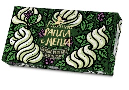 Mydło naturalne 100 g, kolekcja kremowa KREM I MIĘTA FLORINDA