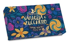 Mydło naturalne 100 g, kolekcja kremowa WANILIA I CUKIER FLORINDA