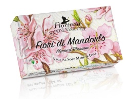 Mydło naturalne 200 g. KWIATY MIGDAŁU FLORINDA