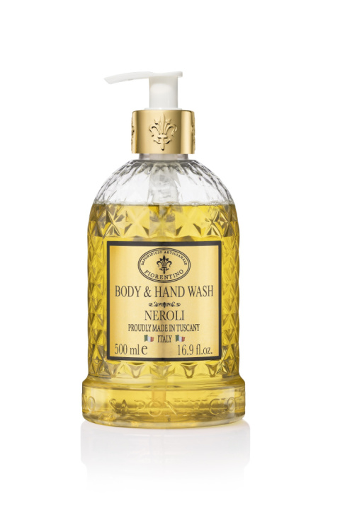 Mydło naturalne w płynie 500 ml. NEROLI - Saponificio Artigianale Fiorentino