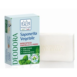 Mydło roślinne dezodorujące 100g White Castle