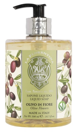Mydło w płynie do rąk- 500ml- KWIATY OLIWKI - La Florentina