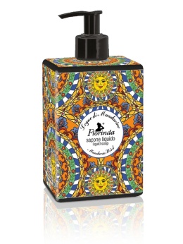 Mydło w płynie, kolekcja słoneczny butik -500 ml. DRZEWO MANDARYNKOWE - FLORINDA