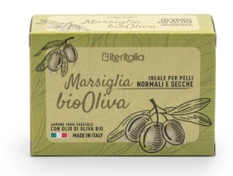 Naturalne mydło marsylskie z BIO oliwą z oliwek 125gr ITERITALIA