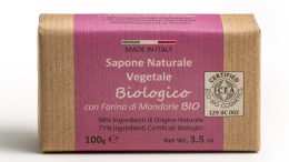 Organiczne mydło roślinne MIGDAŁ 100gr ITERITALIA