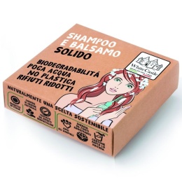 Szampon i odżywka w kostce do włosów normalnych 70g White Castle