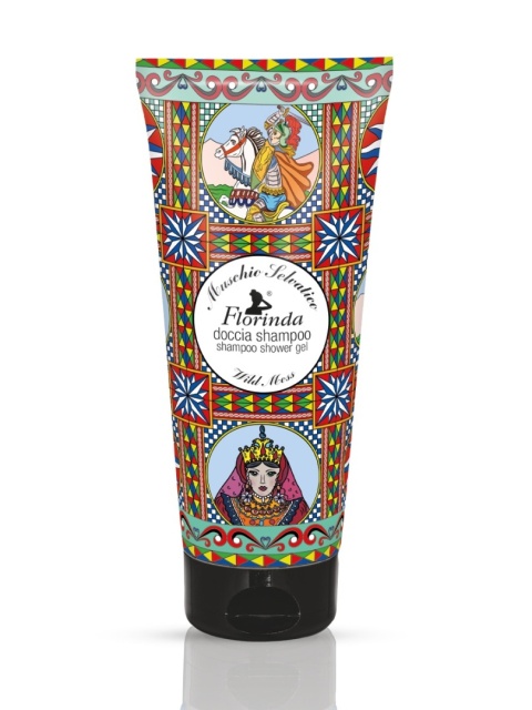 Żel pod prysznic, kolekcja słoneczny butik -200 ml. DZIKIE PIŻMO - FLORINDA