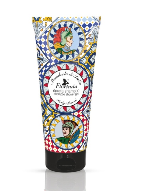 Żel pod prysznic, kolekcja słoneczny butik -200 ml. SYCYLIJSKI MIGDAŁ - FLORINDA