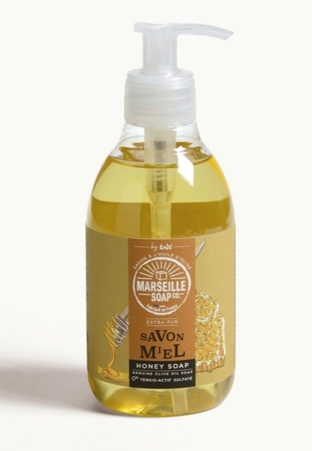 Mydło Marsylskie w płynie z Prowansji - MIÓD 300 ml. -TADE