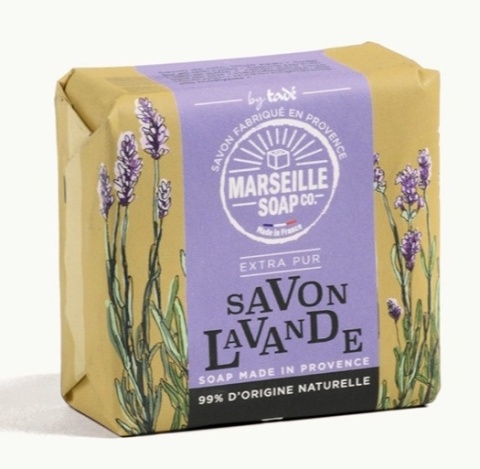 Mydło Marsylskie z Prowansji - LAWENDA 100 g. -TADE