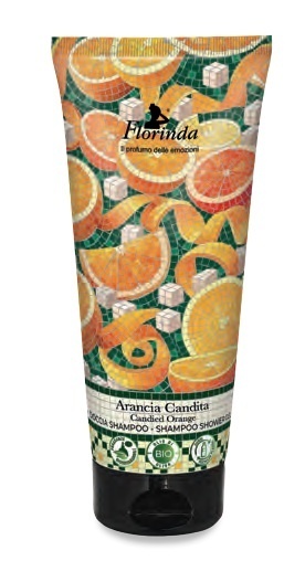 Żel pod prysznic 200 ml. Mozaika Pomarańcza kandyzowana - FLORINDA