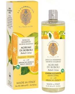 Żel pod prysznic energetyzujący- 500ml - CYTRUSY - La Florentina